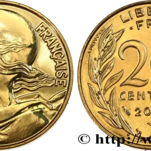 Solde 20 centimes Marianne, BU (Brillant Universel) 2001 Pessac F.156/46 fmd_582175 Modernes