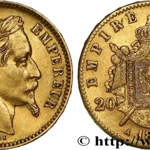 Commander Vite 20 francs or Napoléon III, tête laurée 1866 Paris F.532/13 fmd_683667 Modernes