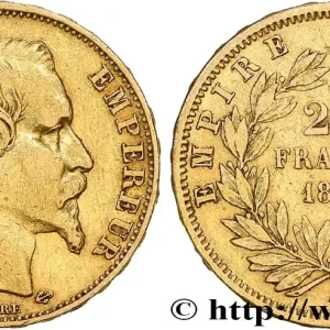 20 francs or Napoléon III, tête nue 1858 Paris F.531/13 fmd_683651 Modernes Réduction