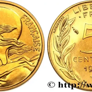 5 centimes Marianne, Brillant Universel 1987 Pessac F.125/23 fmd_586139 Modernes Soldes