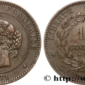 Exclusif 10 centimes Cérès 1871 Paris F.135/6 fmd_587259 Modernes