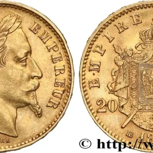 20 francs or Napoléon III, tête laurée 1869 Strasbourg F.532/21 fmd_619900 Modernes Prix Réduit