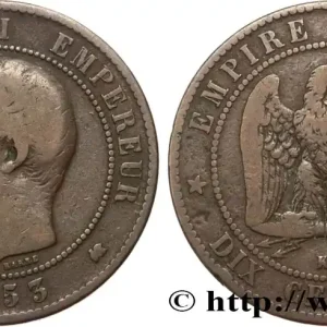 Dix centimes Napoléon III, tête nue 1853 Bordeaux F.133/7 fmd_587140 Modernes Vente Flash