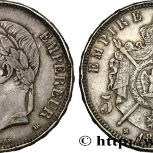 5 francs Napoléon III, tête laurée 1869 Strasbourg F.331/15 fmd_614167 Modernes En Vogue