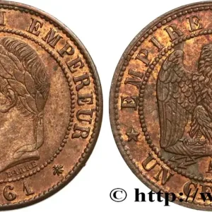 Un centime Napoléon III, tête laurée 1861 Paris F.103/1 fmd_583516 Modernes Livraison Mondiale