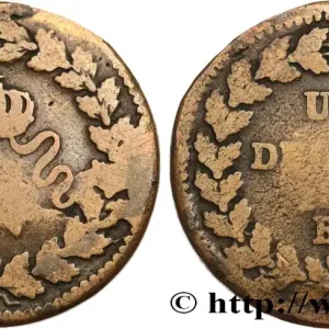 Un décime à l’N couronnée 1815 Strasbourg F.131A/1 fmd_590453 Modernes Bon Marché