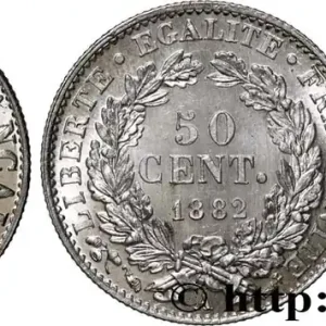 Soldes 50 centimes Cérès, IIIe République 1882 Paris F.189/10 fmd_604347 Modernes