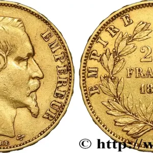 20 francs or Napoléon III, tête nue 1855 Paris F.531/4 fmd_619870 Modernes Must-Have