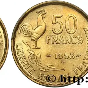 Authentique 50 francs Guiraud 1953 Beaumont-le-Roger F.425/11 fmd_617811 Modernes