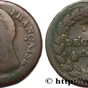Un décime Dupré, modification du 2 décimes 1796 Paris F.127/1 fmd_617832 Modernes Top Vente