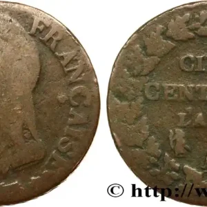 Quantité Limitée Cinq centimes Dupré, grand module 1800 Paris F.115/88 fmd_571638 Modernes