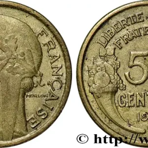 Original 50 centimes Morlon 1939 Bruxelles F.192/16 fmd_604349 Modernes