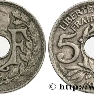 Achetez Aujourd’hui 5 centimes Lindauer, petit module 1920 Paris F.122/2 fmd_589169 Modernes