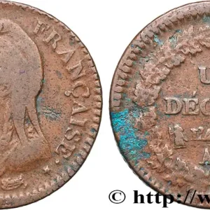 Un décime Dupré, grand module 1800 Metz/Paris F.129/59 fmd_620275 Modernes Marque