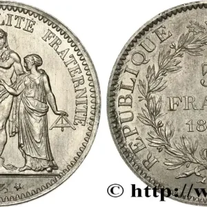 Essai de 5 francs au type Hercule pour la frappe des 20 francs Turin n.d. GEM.132 1 fmd_619124 Modernes Affaire À Saisir