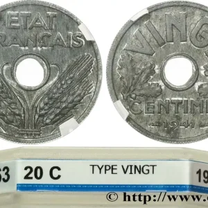 Livraison Express VINGT centimes État français 1941 F.152/2 fmd_617096 Modernes