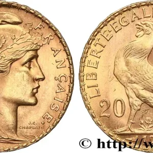20 francs or Coq, Liberté Égalité Fraternité 1912 Paris F.535/6 fmd_619933 Modernes Achetez Aujourd’hui
