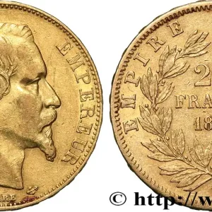 20 francs or Napoléon III, tête nue 1858 Strasbourg F.531/14 fmd_619878 Modernes Offre Du Jour