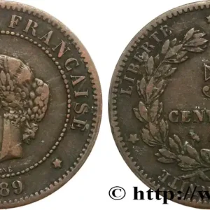 Authentique 5 centimes Cérès 1889 Paris F.118/31 fmd_591757 Modernes