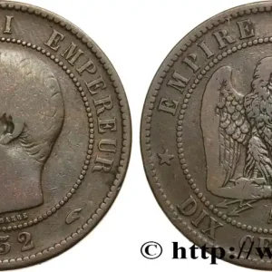 Dix centimes Napoléon III, tête nue 1852 Paris F.133/1 fmd_597404 Modernes Bon Plan