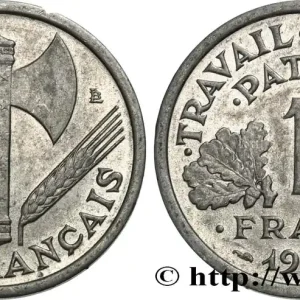 1 franc Francisque, légère 1944 Beaumont-Le-Roger F.223/6 fmd_580485 Modernes Prix Cassé