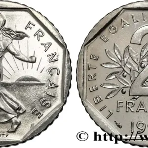 Nouvelle Collection 2 francs Semeuse, nickel 1999 Pessac F.272/27 fmd_581207 Modernes