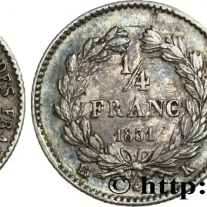 Offre Limitée 1/4 franc Louis-Philippe 1831 Bordeaux F.166/7 fmd_575455 Modernes