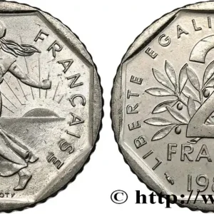 2 francs Semeuse, nickel 1989 Pessac F.272/13 fmd_581199 Modernes Acheter Direct