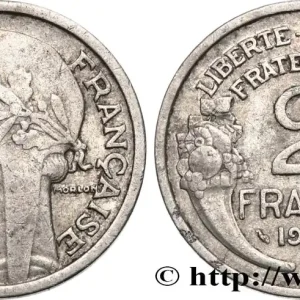 2 francs Morlon, aluminium 1945 Beaumont-Le-Roger F.269/6 fmd_520085 Modernes Must-Have