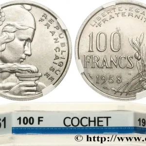 100 francs Cochet 1958 Beaumont-Le-Roger F.450/14 fmd_620237 Modernes Vente Flash