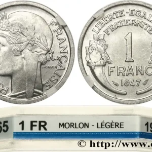 1 franc Morlon, légère 1947 F.221/11 fmd_620179 Modernes Prix Choc