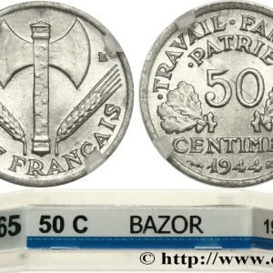 Prix Réduit 50 centimes Francisque, légère 1944 Castelsarrasin F.196/6 fmd_620168 Modernes