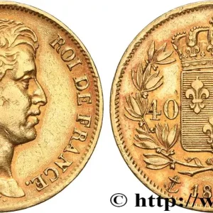 40 francs or Charles X, 2e type 1830 Paris F.544/5 fmd_619937 Modernes Achat Immédiat