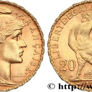 20 francs or Coq, Liberté Égalité Fraternité 1912 Paris F.535/6 fmd_619934 Modernes Commande En Gros