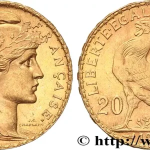 Achat Immédiat 20 francs or Coq, Liberté Égalité Fraternité 1912 Paris F.535/6 fmd_619932 Modernes