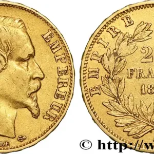 20 francs or Napoléon III, tête nue 1857 Paris F.531/12 fmd_619874 Modernes Réduction