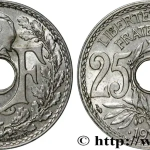 25 centimes Lindauer, Maillechort 1938 F.172/2 fmd_604342 Modernes Meilleur Prix