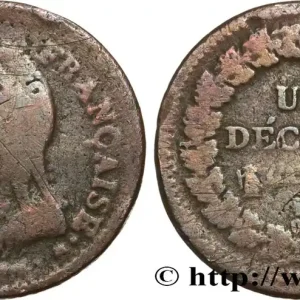 Nouveauté Un décime Dupré, grand module 1797 Rouen F.129/7 fmd_591515 Modernes