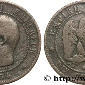 Dix centimes Napoléon III, tête nue 1854 Bordeaux F.133/16 fmd_591350 Modernes Must-Have