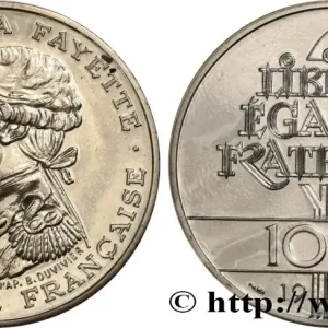 100 francs Égalité - La Fayette 1987 F.455/2 fmd_589895 Modernes Super Prix