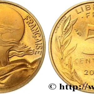 Soldes 5 centimes Marianne, BE (Belle Épreuve) 2001 Pessac F.125/45 var. fmd_579524 Modernes