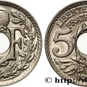 5 centimes Lindauer, grand module 1918 Paris F.121/2 fmd_572567 Modernes Nouveauté