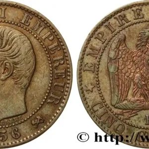 Jusqu’à Épuisement Des Stocks Cinq centimes Napoléon III, tête nue 1856 Rouen F.116/31 fmd_605350 Modernes