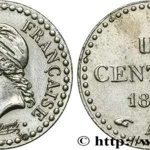 Achetez Aujourd’hui Un centime Dupré, IIe République, nickelée 1851 Paris F.101/8 fmd_620858 Modernes