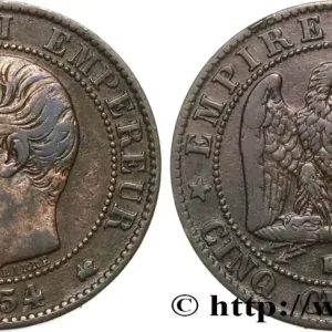 Meilleure Vente Cinq centimes Napoléon III, tête nue 1854 Bordeaux F.116/13 fmd_595292 Modernes
