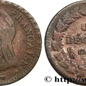 Top Qualité Un décime Dupré, grand module 1800 Strasbourg F.129/62 fmd_584528 Modernes