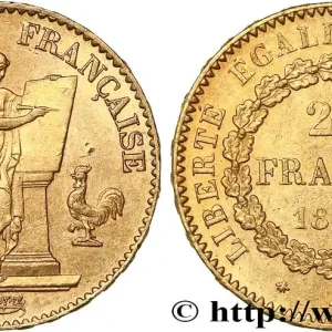 Prix Promo 20 francs or Génie, IIIe République 1876 Paris F.533/4 fmd_620701 Modernes