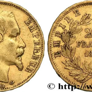 20 francs or Napoléon III, tête nue 1857 Paris F.531/12 fmd_620659 Modernes Retour Gratuit