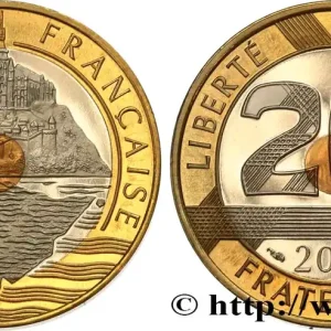 20 francs Mont Saint-Michel, BE (Belle Épreuve) 2001 Pessac F.403/17 var. fmd_579401 Modernes Prix Choc