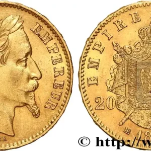 20 francs or Napoléon III, tête laurée 1867 Strasbourg F.532/16 fmd_627865 Modernes Nouveauté